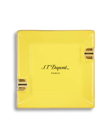 DUPONT PETIT CENDRIER JAUNE PA