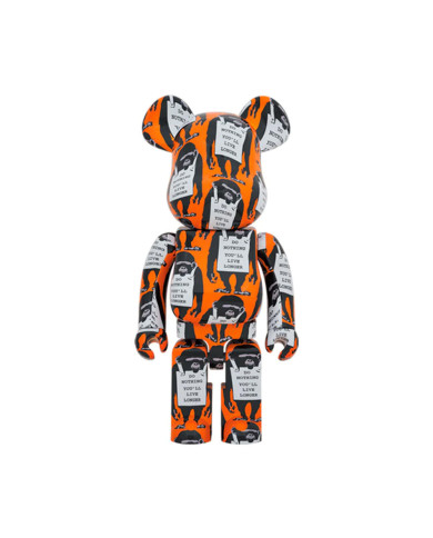 Bearbrick 'Monkey Sign Brandalism' - 1000%