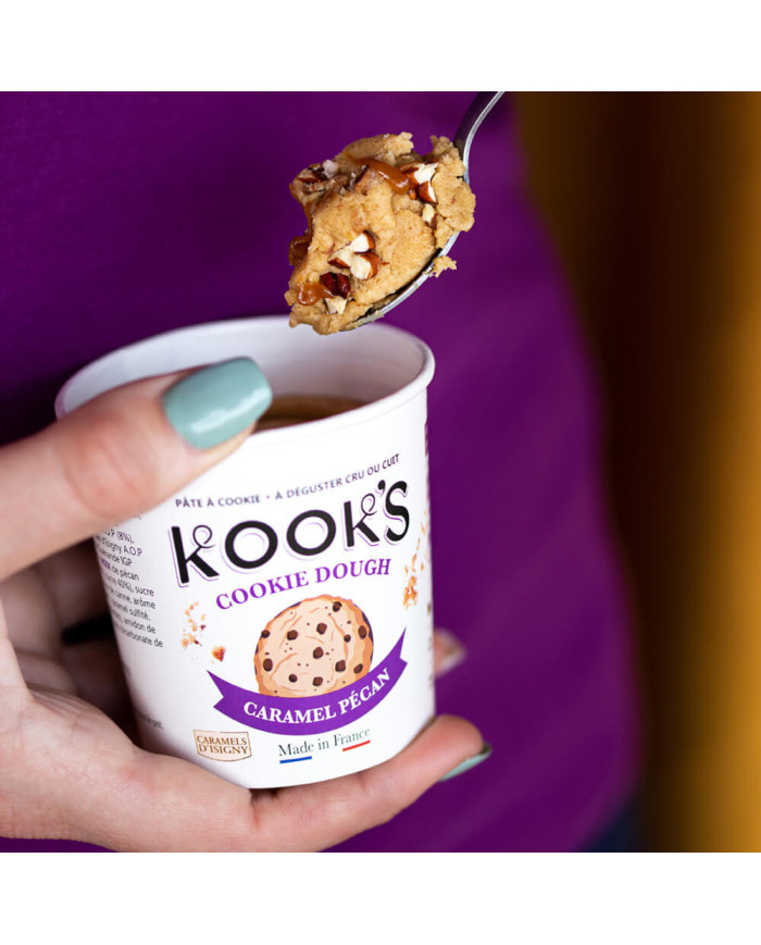Kooks Cookie Caramel Salé Noix de Pécan - 120g