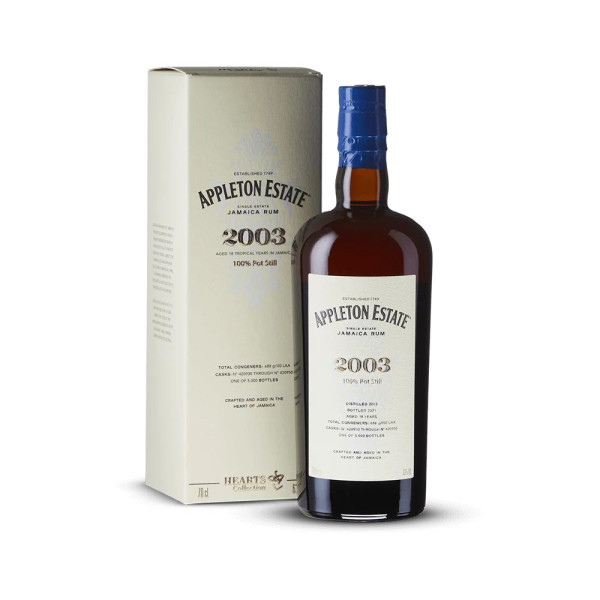 Rhum Appleton 1994 Hearts - 27 ans Rhum Appleton 1994 Hearts - 27 ans