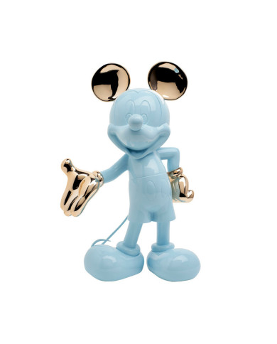 Mickey Welcome Pastel Blue Rose Gold - 30cm