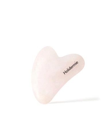 Gua Sha face in pink quartz