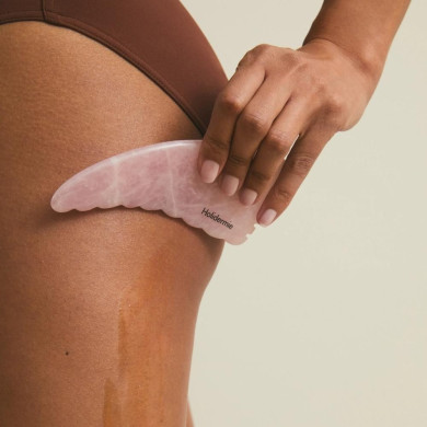 Gua Sha rose quartz body