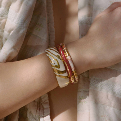 Liwa River Cuff - Ivory Liwa River Cuff - Ivory