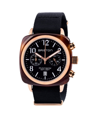 CLUBMASTER CHRONO 40 ROSE GOLD
