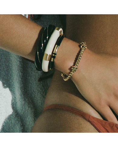 AH18 BRACELET POSITANO NOIR