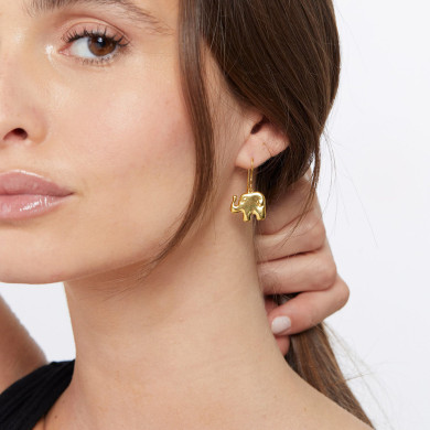 Boucle d'oreille Éléphant Boucle d'oreille Éléphant