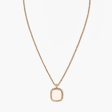 Sautoir Miki Quartz Rose Sautoir Miki Quartz Rose