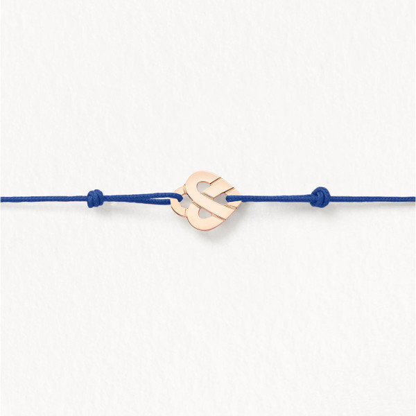 Bracelet coeur entrelacé - Or rose Bracelet coeur entrelacé - Or rose