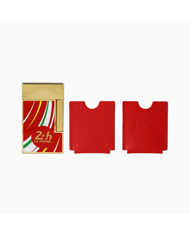 Briquet ligne 2 Le Mans Rouge Palladium Briquet ligne 2 Le Mans Rouge Palladium