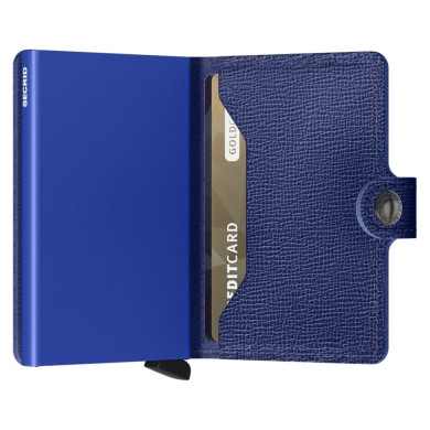 Miniwallet style Crisple Cobalt