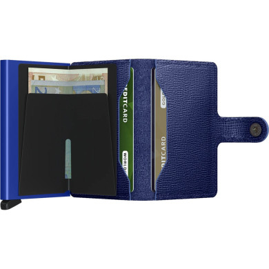 Miniwallet style Crisple Cobalt