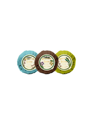 Coffret trio de savons Couro Coffret trio de savons Couro