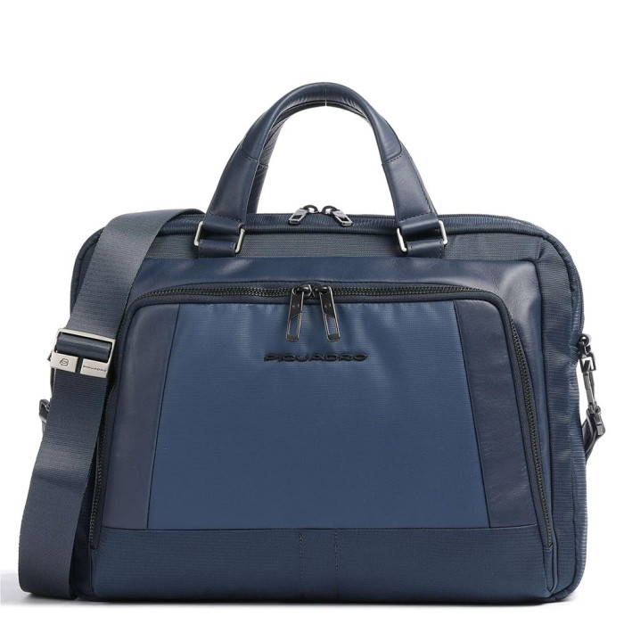 Wallaby RFID Sac d'ordinateur 15" polyester recyclé bleu foncé Wallaby RFID Sac d'ordinateur 15" polyester recyclé bleu foncé