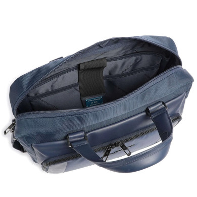 Wallaby RFID Sac d'ordinateur 15" polyester recyclé bleu foncé Wallaby RFID Sac d'ordinateur 15" polyester recyclé bleu foncé