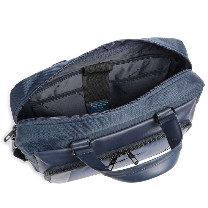Wallaby RFID Sac d'ordinateur 15" polyester recyclé bleu foncé Wallaby RFID Sac d'ordinateur 15" polyester recyclé bleu foncé