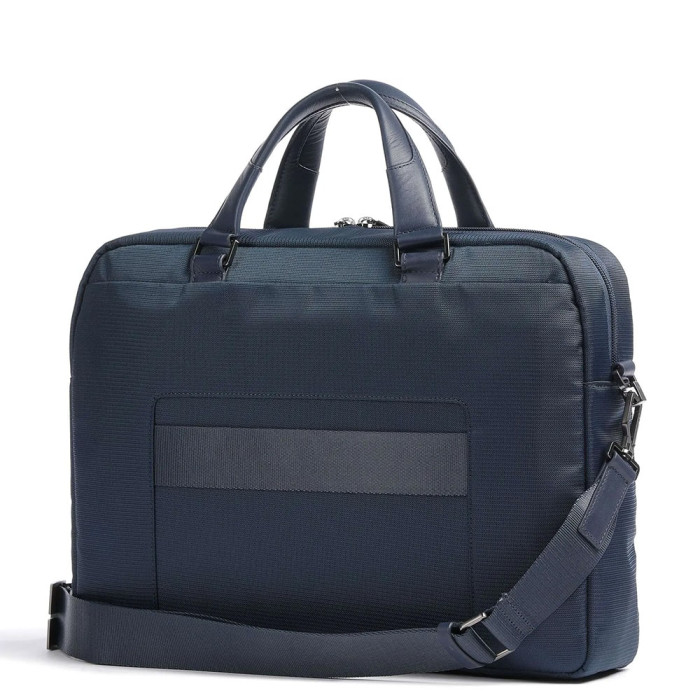 Wallaby RFID Sac d'ordinateur 15" polyester recyclé bleu foncé Wallaby RFID Sac d'ordinateur 15" polyester recyclé bleu foncé