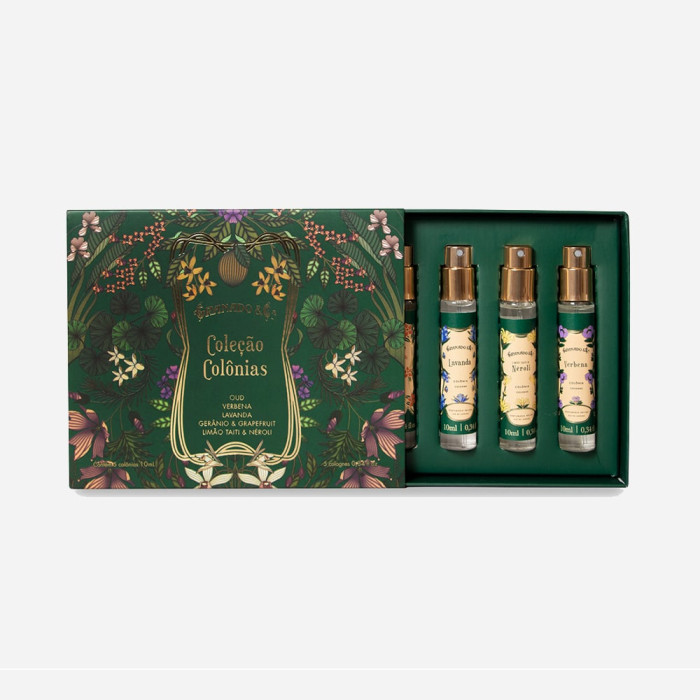 Coffret Découverte Colognes Vintage - 5x10ml Coffret Découverte Colognes Vintage - 5x10ml