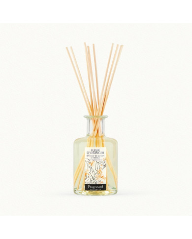 Diffuseur fleur d'oranger - 10 bâtonnets
