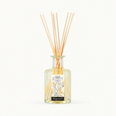 Diffuseur fleur d'oranger - 10 bâtonnets