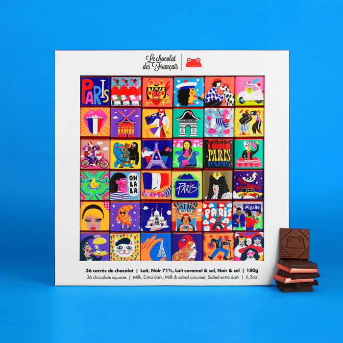 Le chocolat des Français Chocolate NYC 9-Piece Gift Box
