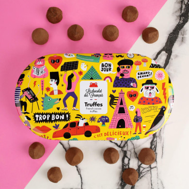 Coffret Truffes Melting Pot 104g - Le Chocolat des Français