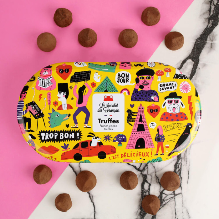 Coffret Truffes Melting Pot 104g - Le Chocolat des Français Coffret Truffes Melting Pot 104g - Le Chocolat des Français