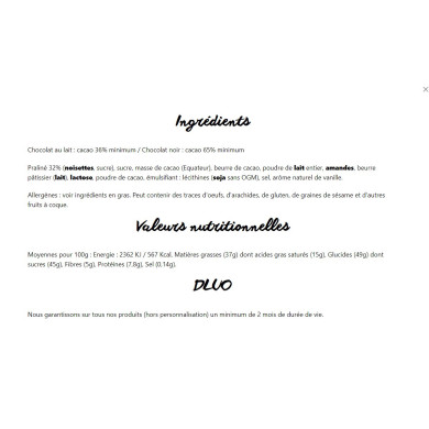 Coffrets Roches Pralinés 155g - Le Chocolat des Français