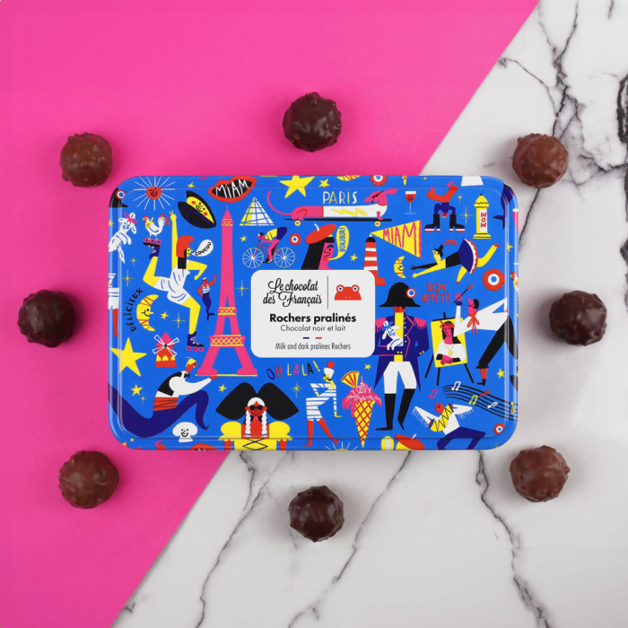 Coffrets Roches Pralinés 155g - Le Chocolat des Français Coffrets Roches Pralinés 155g - Le Chocolat des Français