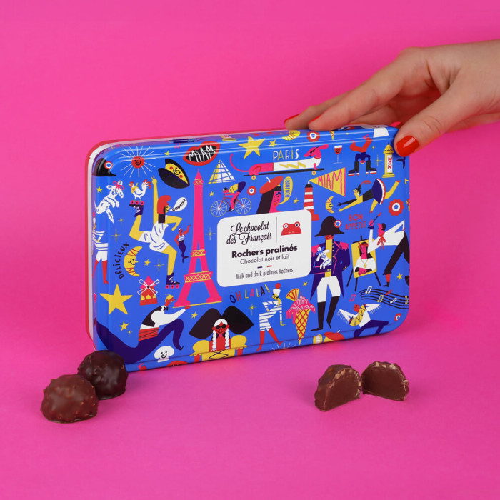 Coffrets Roches Pralinés 155g - Le Chocolat des Français Coffrets Roches Pralinés 155g - Le Chocolat des Français