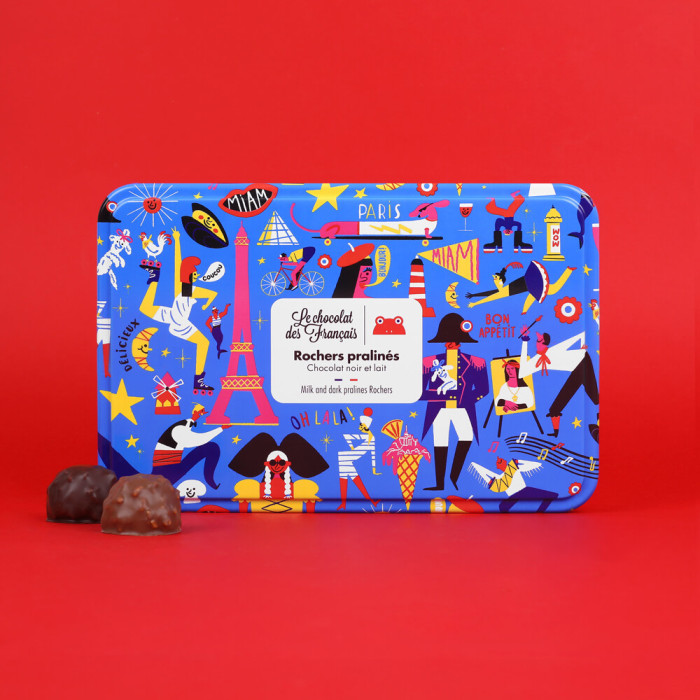 Coffrets Roches Pralinés 155g - Le Chocolat des Français Coffrets Roches Pralinés 155g - Le Chocolat des Français
