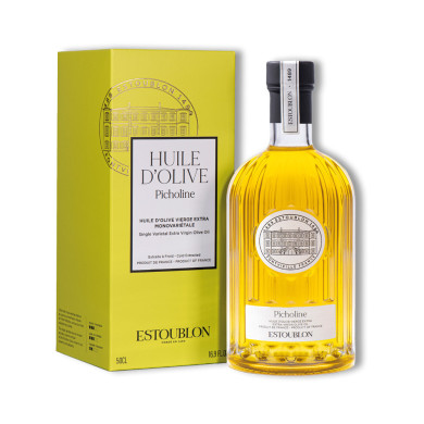 Huile d'olive monovariétale Picholine 50cl - Estoublon Huile d'olive monovariétale Picholine 50cl - Estoublon