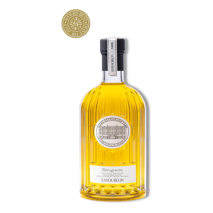 Huile d'olive monovariétale Beruguette 50cl - Estoublon Huile d'olive monovariétale Beruguette 50cl - Estoublon