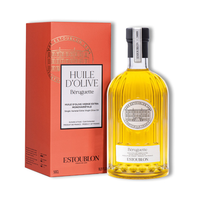 Huile d'olive monovariétale Beruguette 50cl - Estoublon Huile d'olive monovariétale Beruguette 50cl - Estoublon