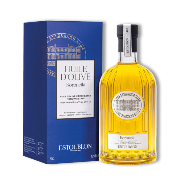 Huile d'olive monovariétale Koroneiki 50cl - Estoublon Huile d'olive monovariétale Koroneiki 50cl - Estoublon