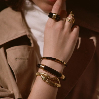 Bracelet Katt noir Bracelet Katt noir