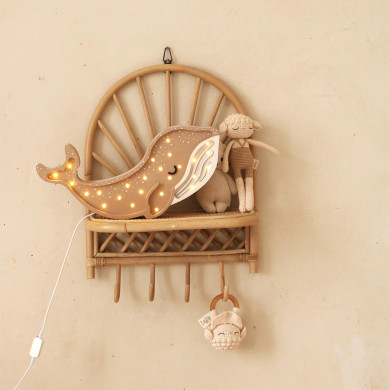 Lamb the Teething Ring ecru with bell