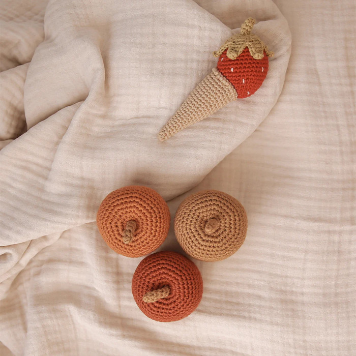 Strawberry Ice Cream Rattle