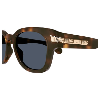 Lunettes de soleil Gucci - Shiny Medium Havana - GG1518S002 Lunettes de soleil Gucci - Shiny Medium Havana - GG1518S002