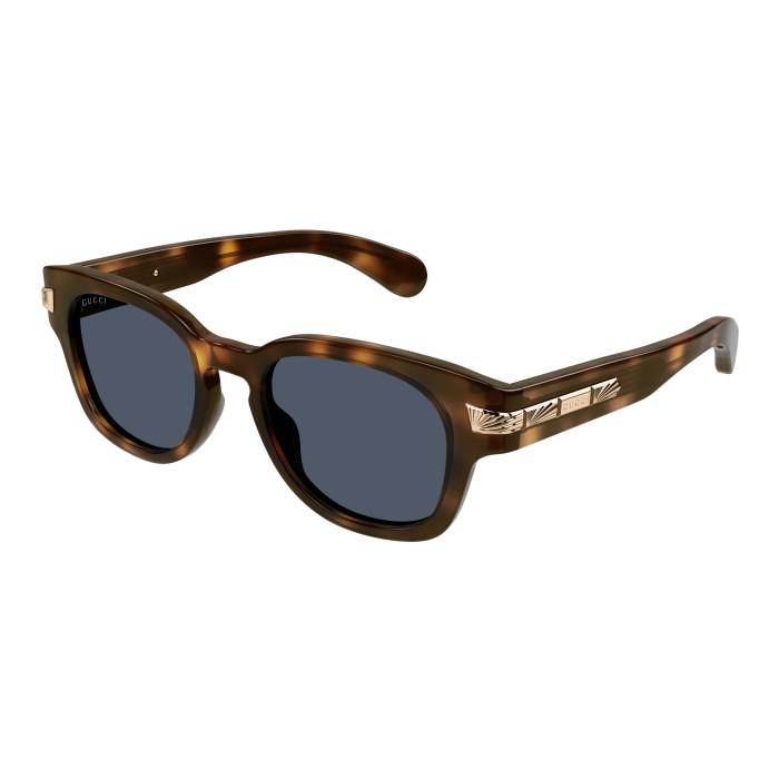 Lunettes de soleil Gucci - Shiny Medium Havana - GG1518S002