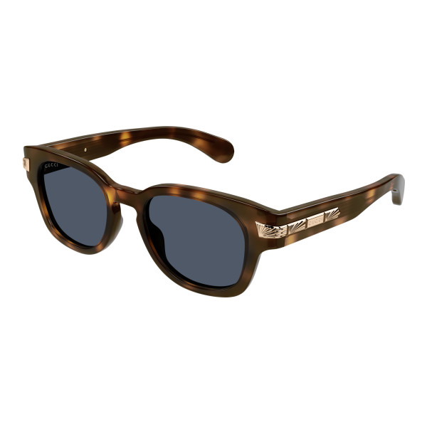 Lunettes de soleil Gucci - Shiny Medium Havana - GG1518S002 Lunettes de soleil Gucci - Shiny Medium Havana - GG1518S002