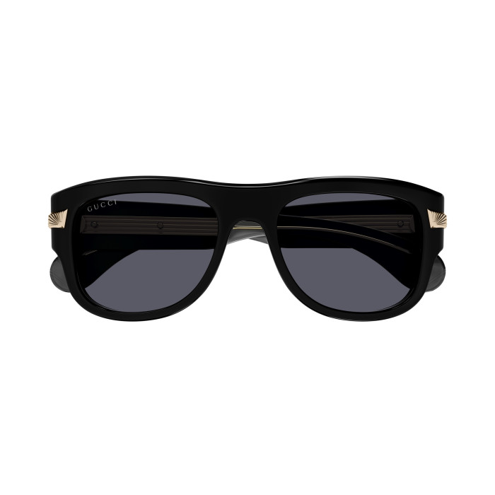 Lunettes de soleil Gucci - Shiny Solid Black - GG1517S001