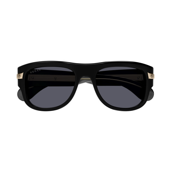 Lunettes de soleil Gucci - Shiny Solid Black - GG1517S001 Lunettes de soleil Gucci - Shiny Solid Black - GG1517S001