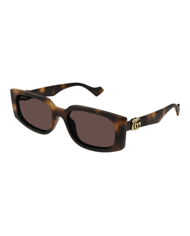Lunettes de soleil Gucci - Shiny Havana - GG1534S002