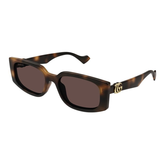 Lunettes de soleil Gucci - Shiny Havana - GG1534S002