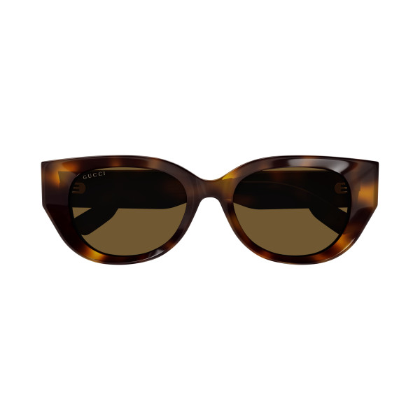 Lunettes de soleil Gucci - Shiny Medium Havana - GG1532SA002 Lunettes de soleil Gucci - Shiny Medium Havana - GG1532SA002