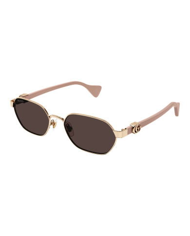 Lunettes de soleil Gucci - Shiny Rose Gold - GG1593S003