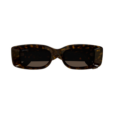 Lunettes de soleil Gucci - Shiny Dark Havana - GG1528S002 Lunettes de soleil Gucci - Shiny Dark Havana - GG1528S002