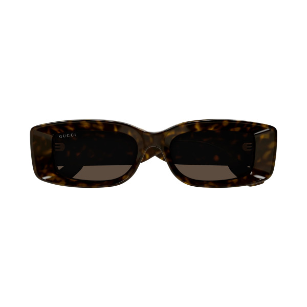 Lunettes de soleil Gucci - Shiny Dark Havana - GG1528S002 Lunettes de soleil Gucci - Shiny Dark Havana - GG1528S002