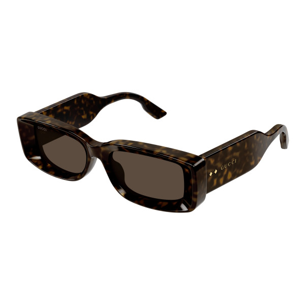 Lunettes de soleil Gucci - Shiny Dark Havana - GG1528S002 Lunettes de soleil Gucci - Shiny Dark Havana - GG1528S002